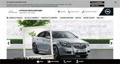 Desktop Screenshot of opel-neuhauser.com