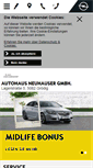 Mobile Screenshot of opel-neuhauser.com